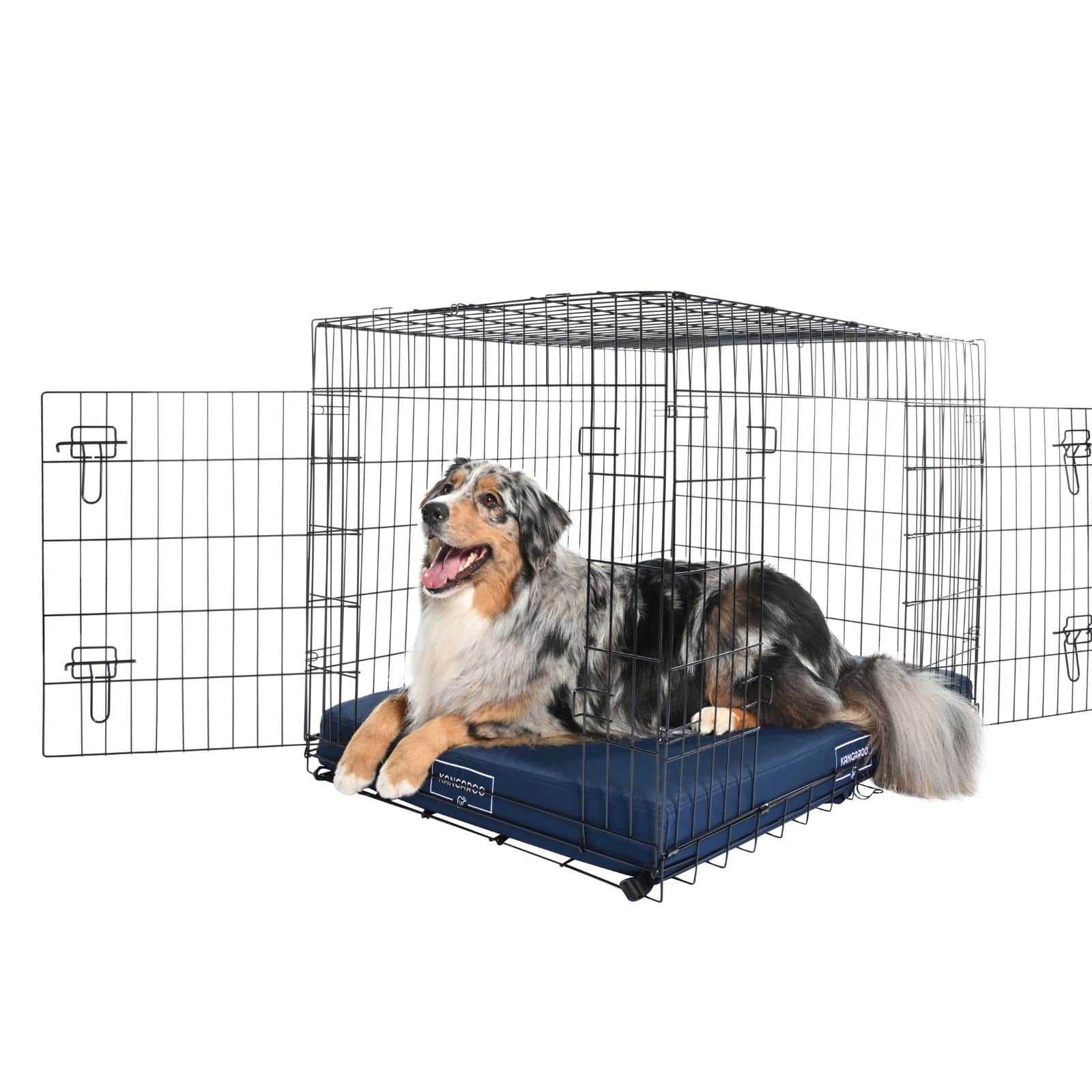 Kangaroo Dog Crate Mat Orthopaedic memory foam mat with Tough RipStop fabric Kangaroo Bed