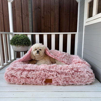 Kangaroo Pouch Hooded Dog Bed Cover