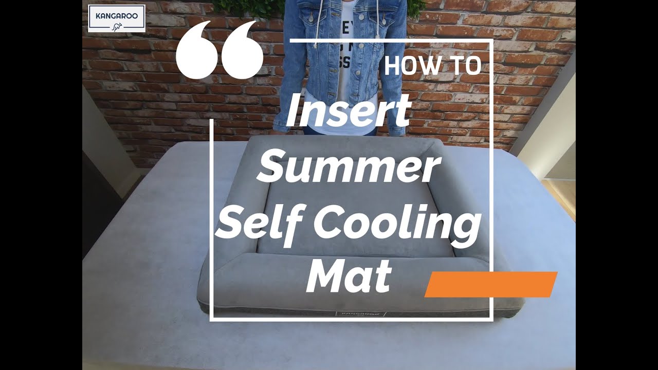 Load video: This video will demonstrate on how to insert summer self cooling mat in inner pocket of central mattress.