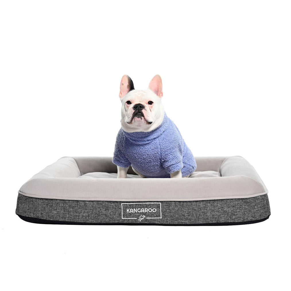 Kangaroo Bed - an othropedic memory foam dog bed for small dogs