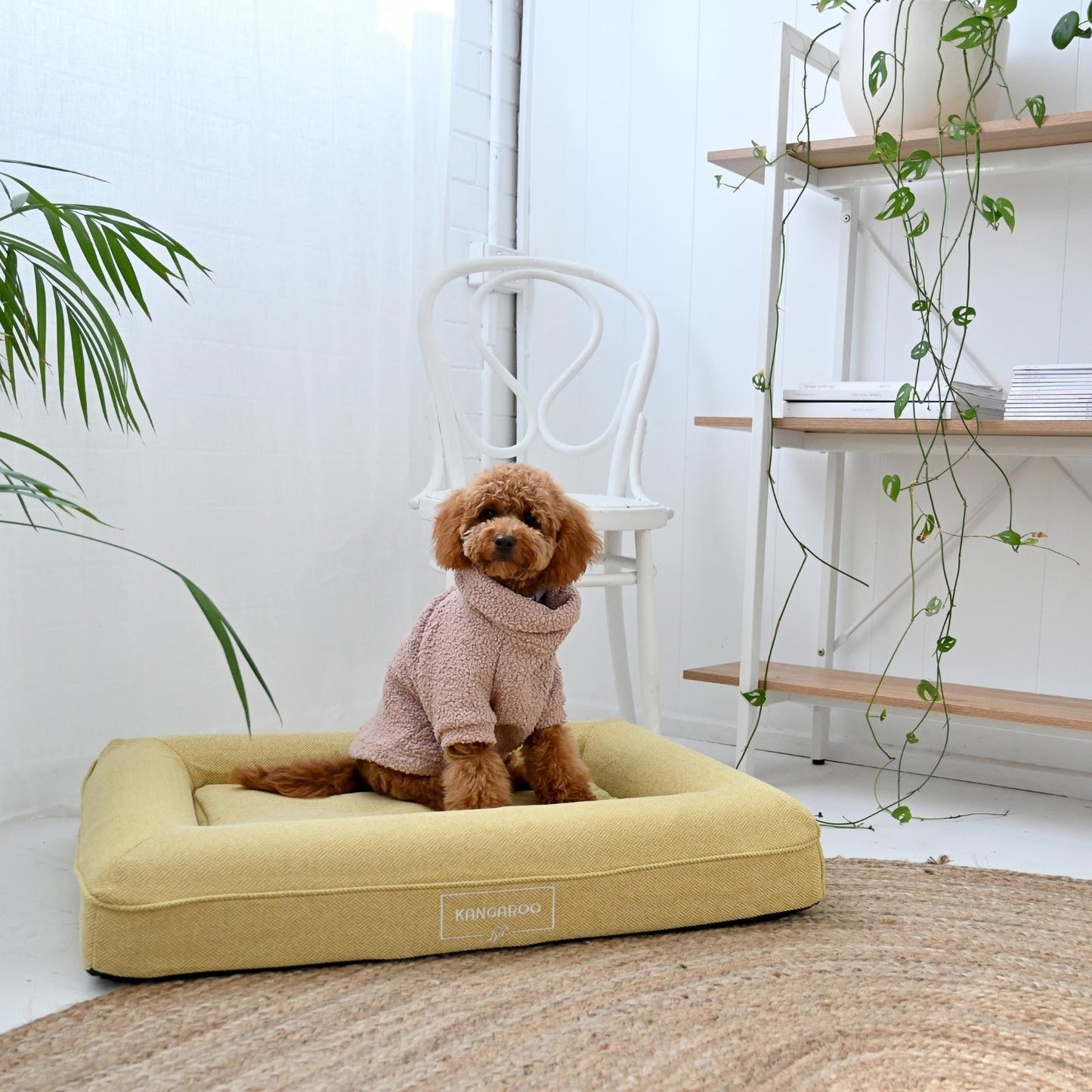 Mustard Lux Cover for Kangaroo Bed